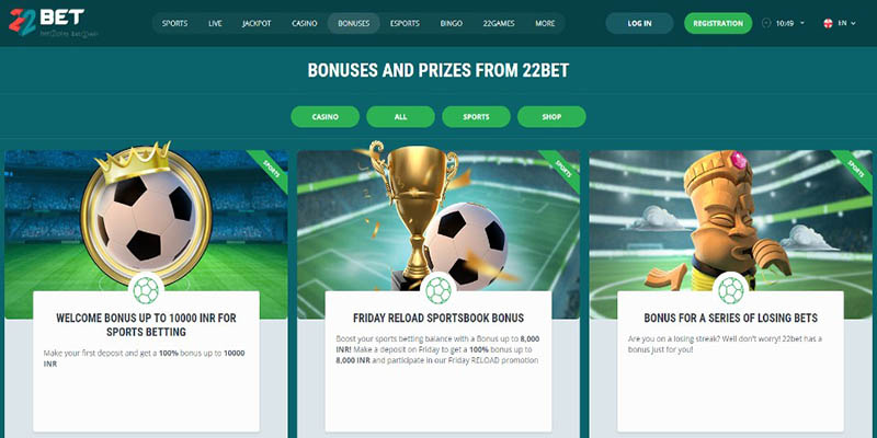 Biggest betting site with Skrill– 22Bet