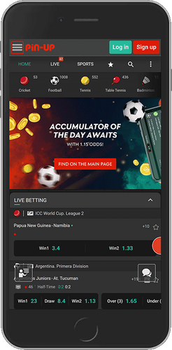 Dota 2 Betting app - Pin Up