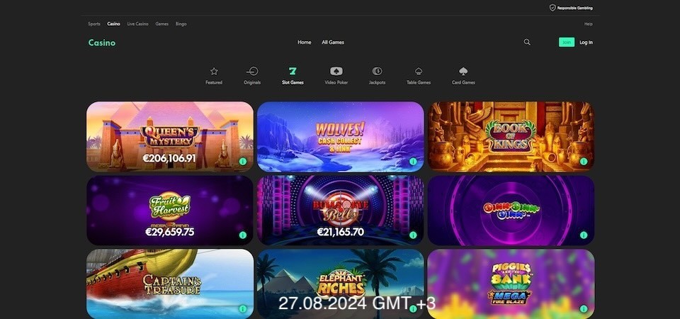 bet365 casino page